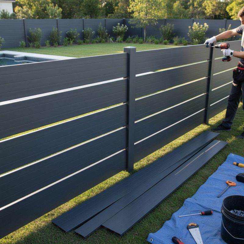 Composite Fence Service detail